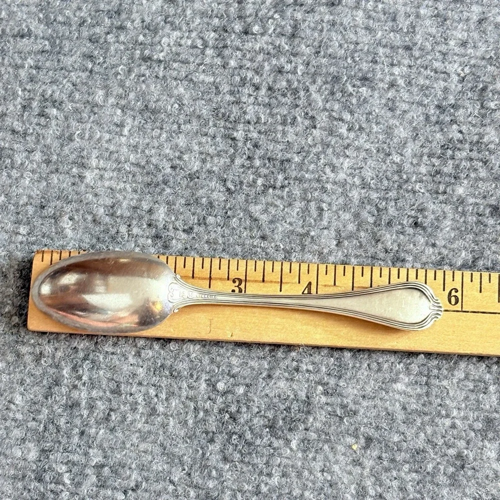 Towle Paul Revere Sterling Silver Teaspoon  .925 Monogram S 1906 Pattern